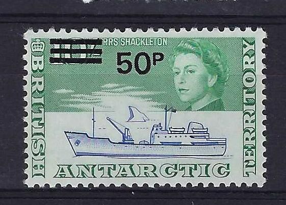 Image of British Antarctic Territory SG 37w UMM British Commonwealth Stamp